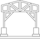 Icono estructura metálica