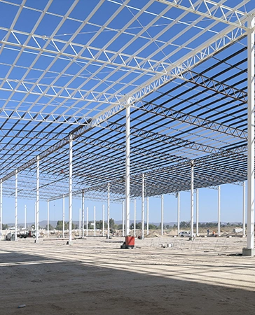 Bodega en construcción